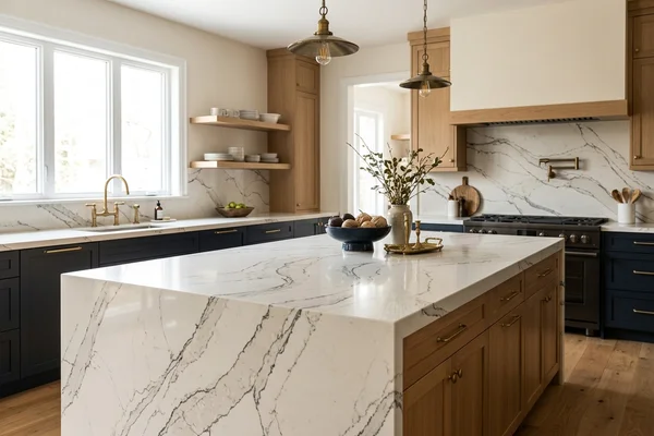 Old Oakville kitchen with Cambria Brittanicca quartz